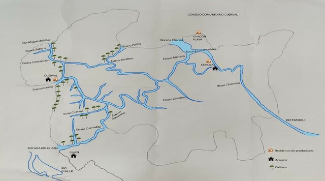 Cartografía Timbiquí - Parte Baja del Río Saija