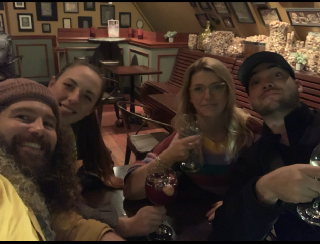 Flew to San Diego to spend time with friends