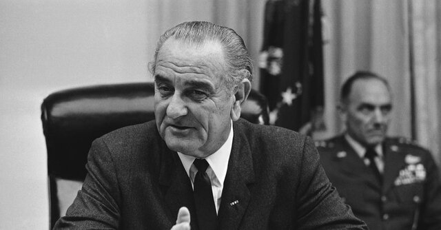 LBJ ordered 1st troops to Vietnam