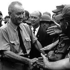 LBJ ordered first troops to Vietnam