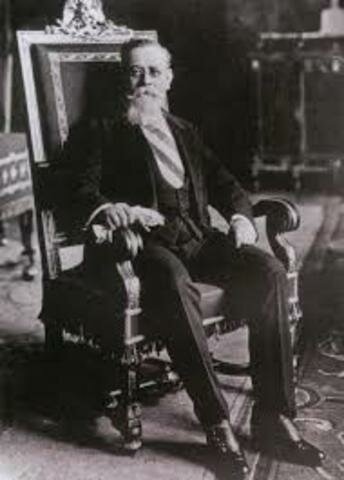 Inicia periodo presidencial de Venustiano Carranza