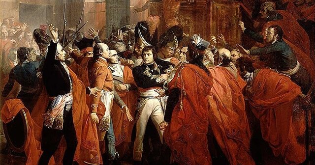 Napoleó dona un cop d'estat