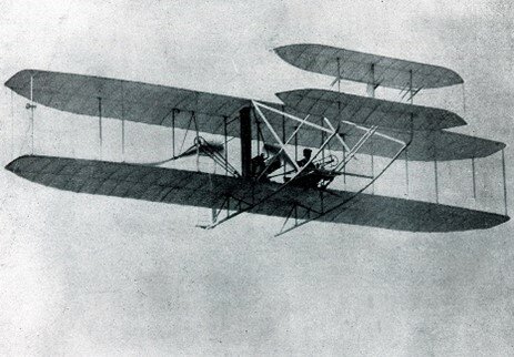 First powered airplane