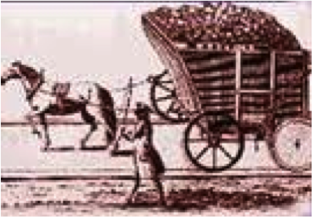 1550-First wooden rails made