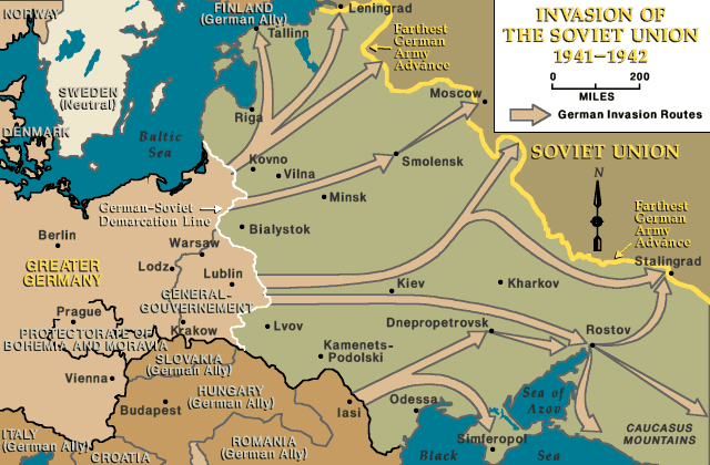German Forces Launch Offensive.