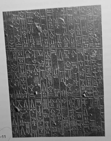 Detall del Codi d'Hammurabi
