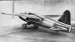 First jet propelled aircraft