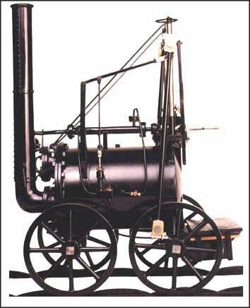 1803-first steam powered locomotive