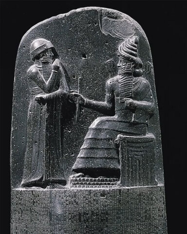Estela de reproducció del Codi d'Hammurabi