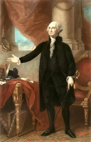 George Washington re-elected