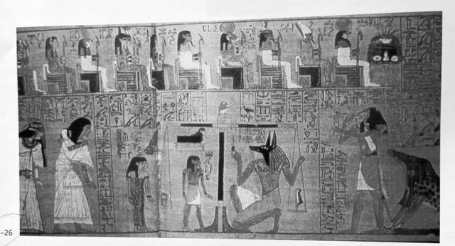 Vinyeta del Papirus d'Ani (ca. 1420)