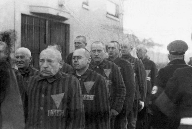 Homosexual men sent to concentration camps
