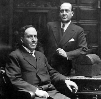 Manuel Machado y Antonio Machado