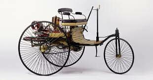 First car with motor inside