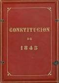 1845  Constitución moderada