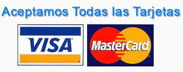 Aceptan pagos con tarjeta