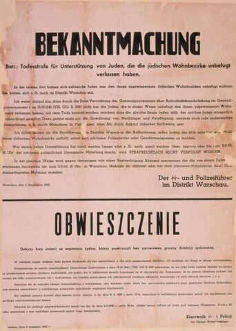 Death Penalty for Aiding Jews