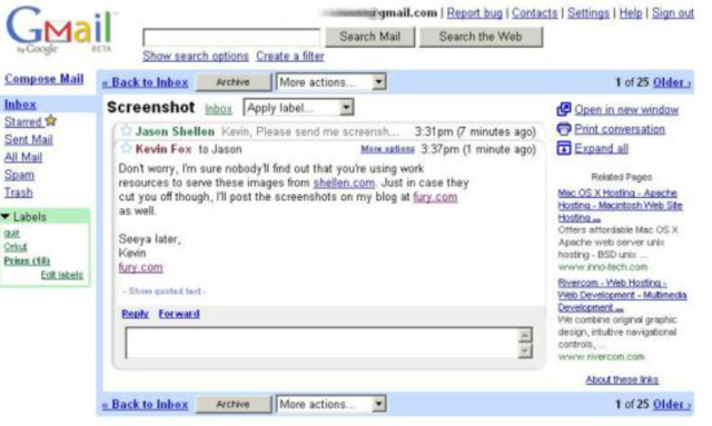 when email was created
