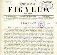 Szépirodalmi Figyelő című hetilap indítása