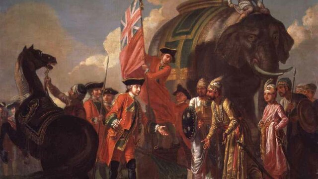 Conquista de la India por los britanicos