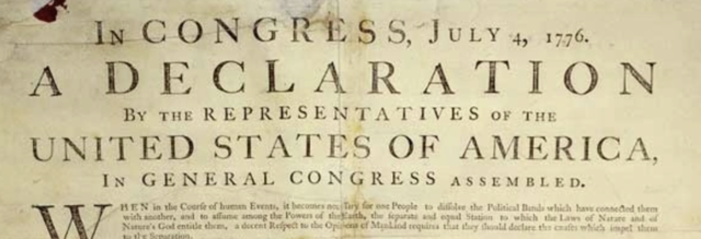 Declaration of Independence