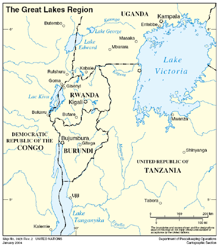 Bantu migrants reached Central African Lakes