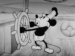 First Disney animation Steamboat Willie