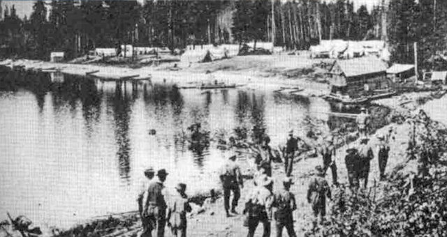 Camp Mara Lake was opened