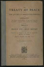 Tratado de Versalles.