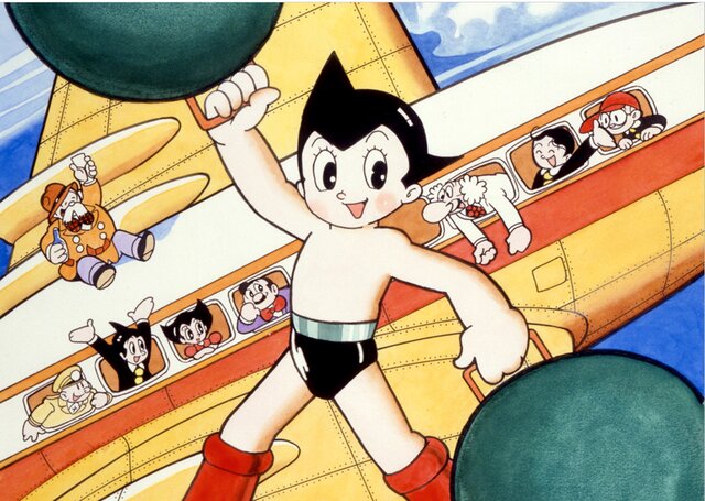 Tezuka’s Astro Boy serialized in Shonen magazine