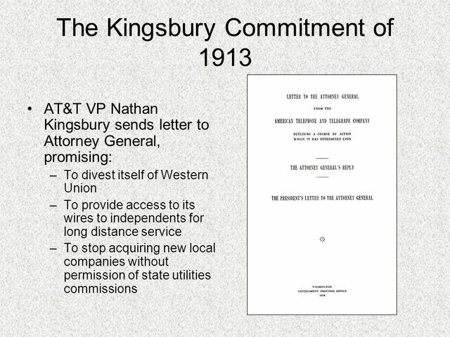 Kingsbury Agreement
