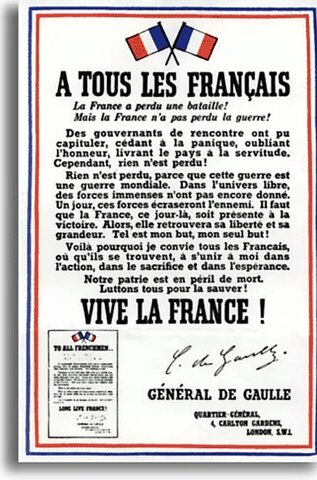 Appel du 18 Juin 1940