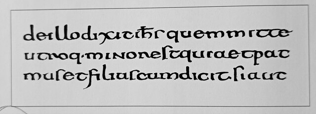 Semiuncials (s. VI dC)