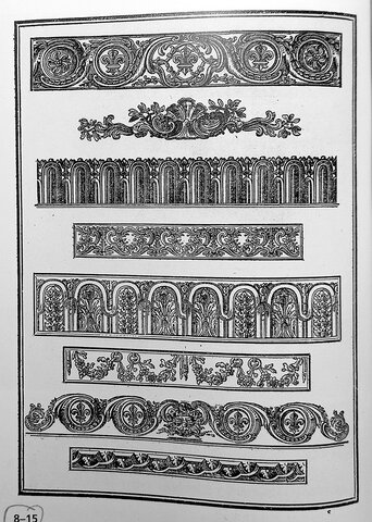 Pàgina ornamentada del "Essai d'une nouvelle typographie", dissenyat per Louis René i imprès per Jean Joseph Barbou