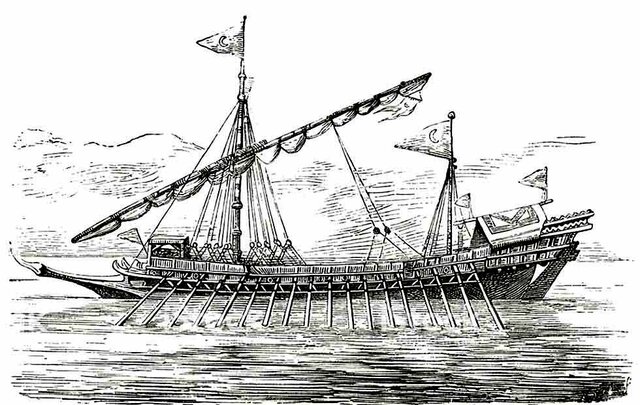 Primera nau catalana a Amèrica