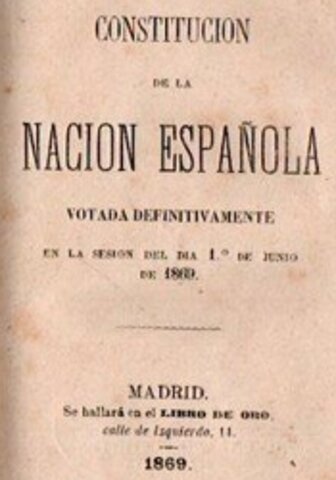 Constitución de 1869