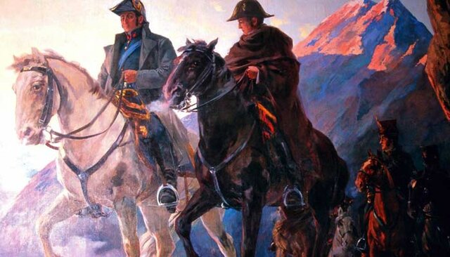 La independencia de las colonias americanas.