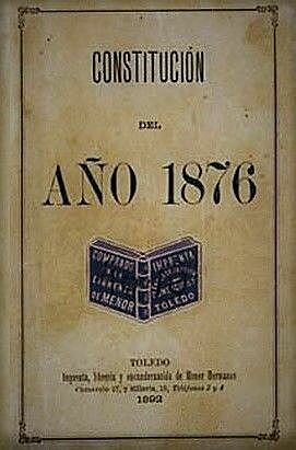 Constitución de 1876