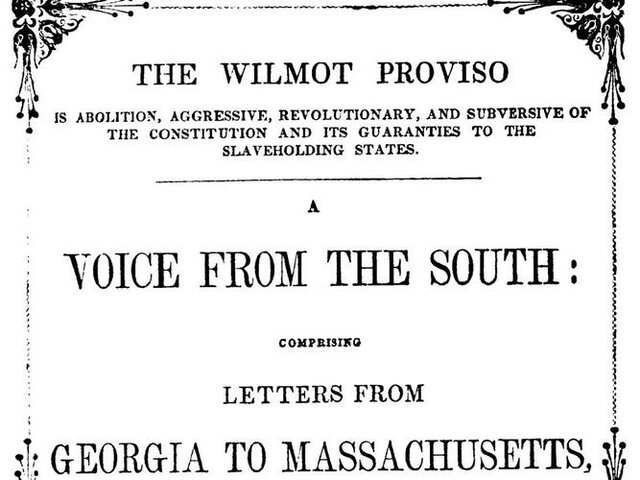 Wilmot Proviso