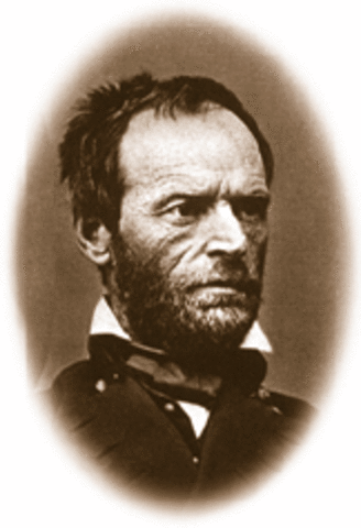 Sherman Sets out for the Sea