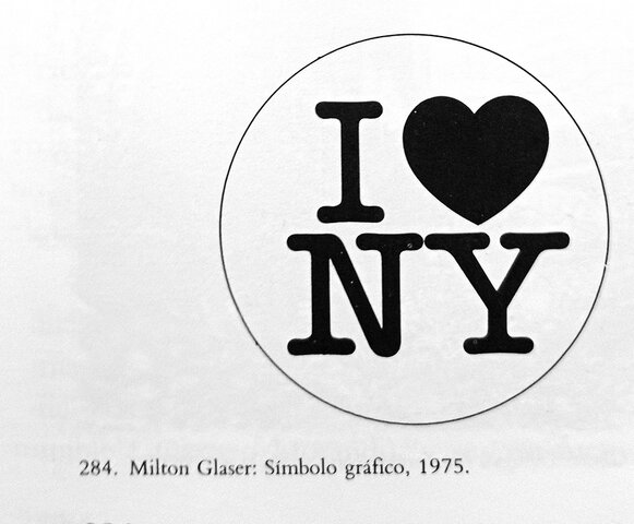 Símbol I love New York de Milton Glaser