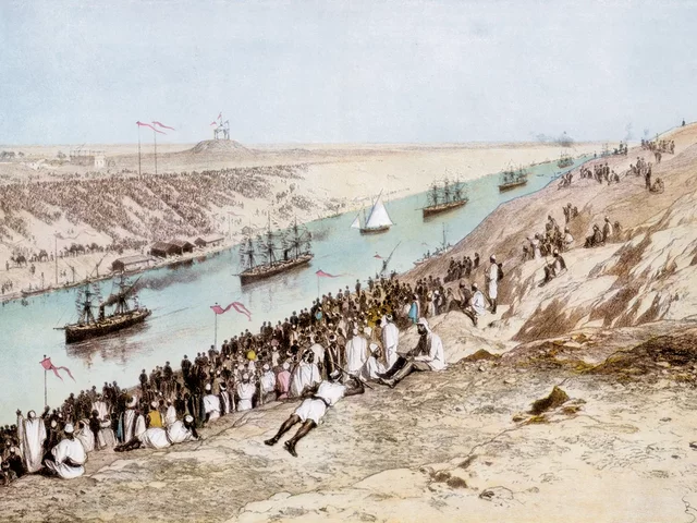 Control del Canal de Suez y conquista de Egipto