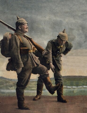 La I Guerra Mundial  (1914-1918): La guerra de  movimientos