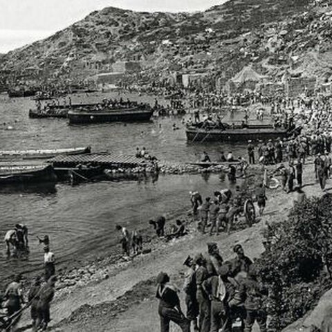 Batalla de Galípoli.
