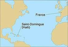 Saint-Domingue becomes a French colony