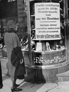 Boycotts of Jew owned shop