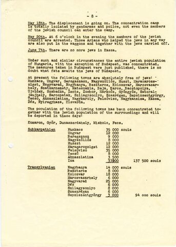 Auschwitz report