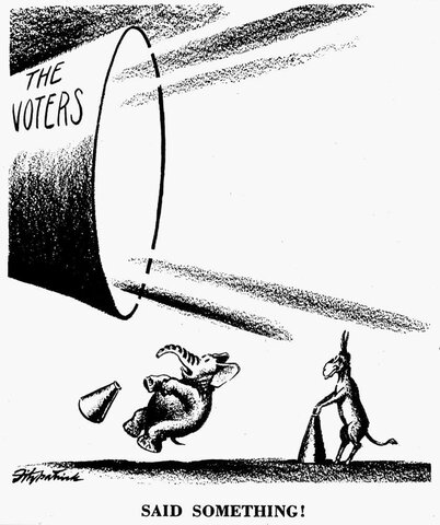 American voters re-elect Presiden