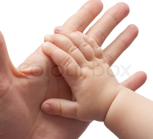 Baby Chooses Their Hand