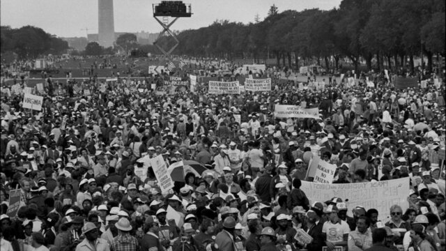 Huelga de los ferrocarriles en Virginia E.U